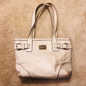 Michael Kors White leather purse